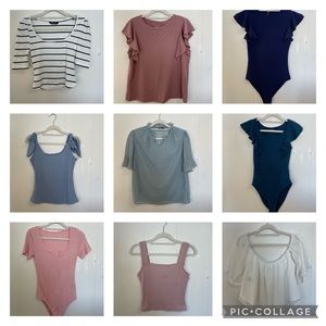 Women’s XS Bundle lot of 9 SHEIN tops